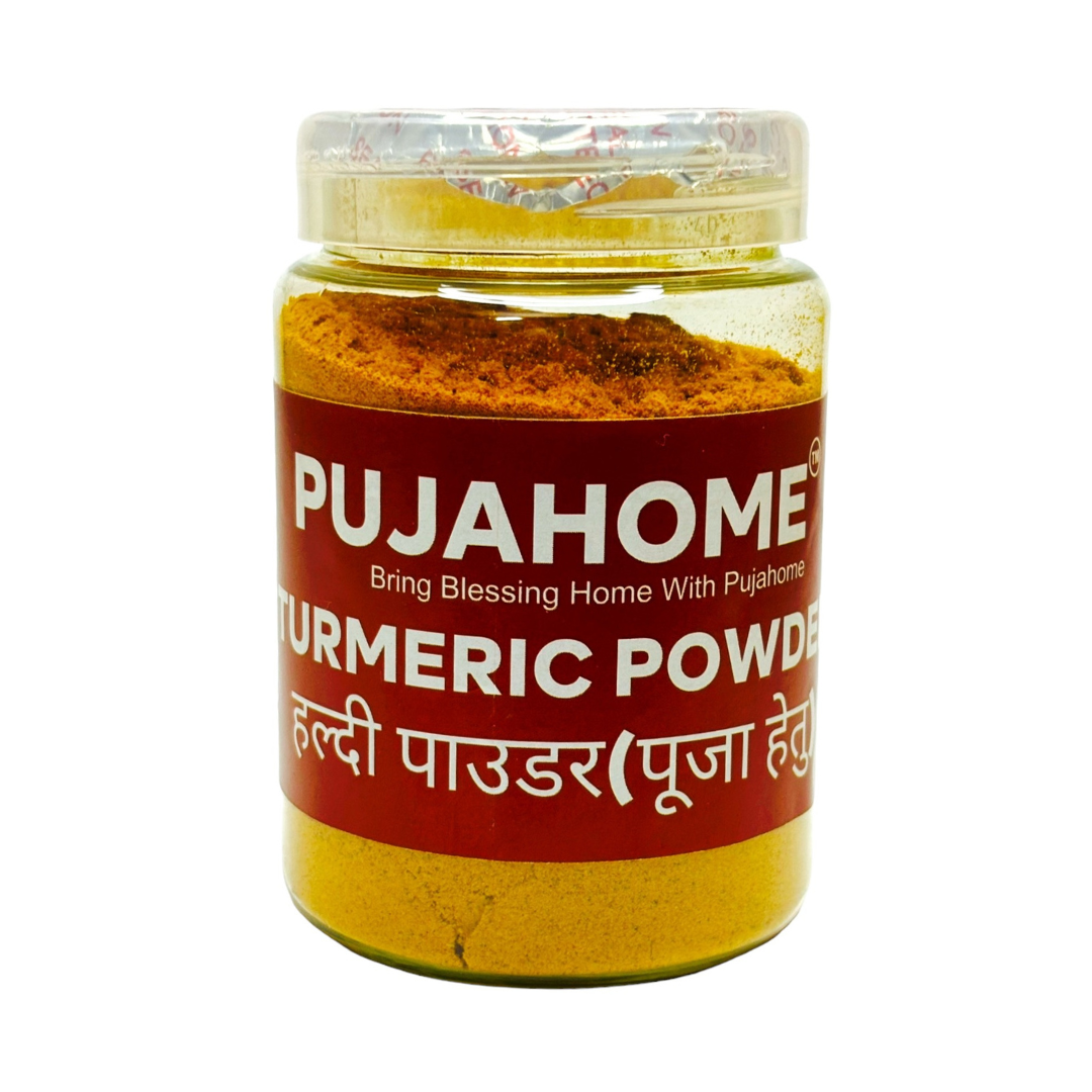Pujahome Haldi Powder for Puja |100% Pure Haldi for All Pooja (100 Grams)