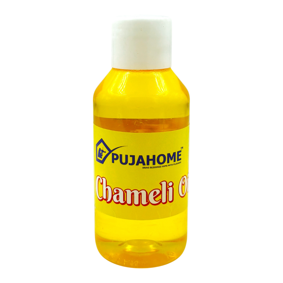 Pujhome Chameli Oil For Hanuman Puja| Jasmine Oil For All Puja 100 ml Bottle