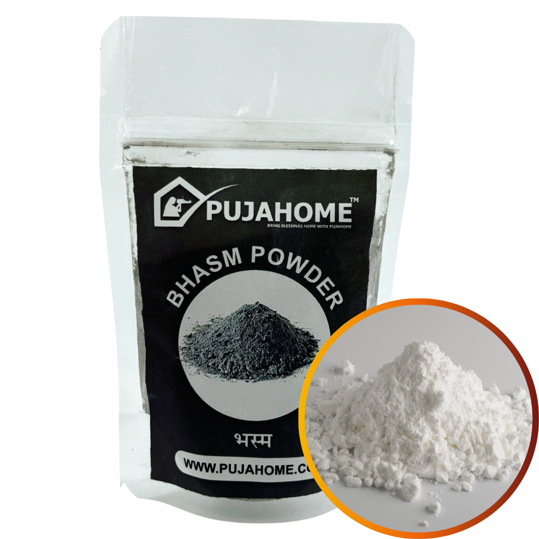 Pujahome Vibhuti Bhasm Powder, Holy ash, Thiruneeru, Shiva Viboothi 1000 Gram Pack