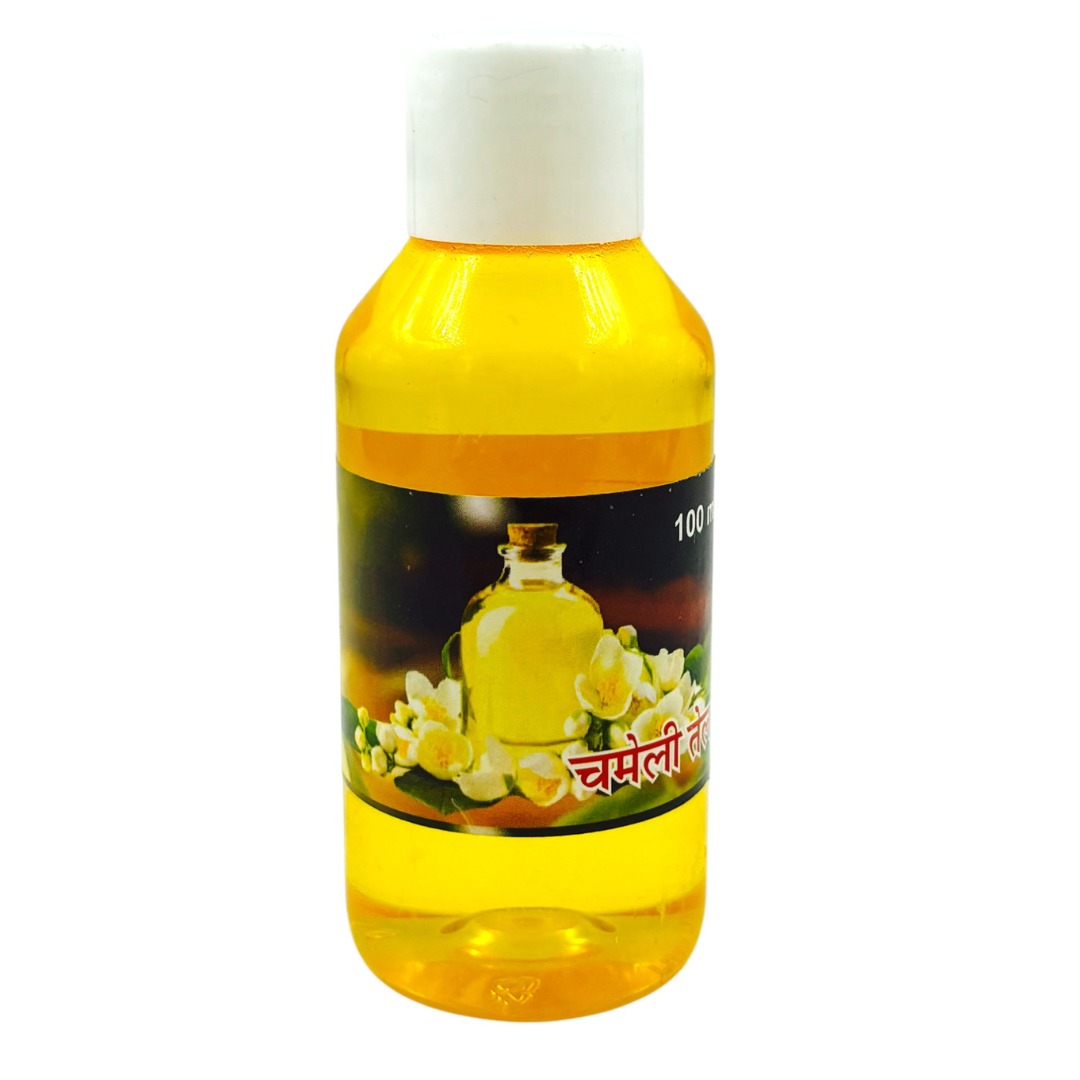 Pujhome Chameli Oil For Hanuman Puja| Jasmine Oil For All Puja 100 ml Bottle
