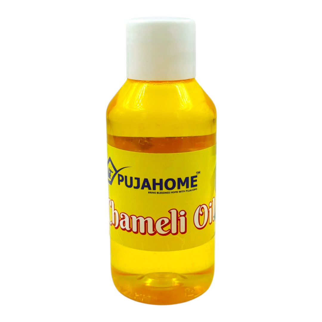 Pujhome Chameli Oil For Hanuman Puja| Jasmine Oil For All Puja 100 ml Bottle