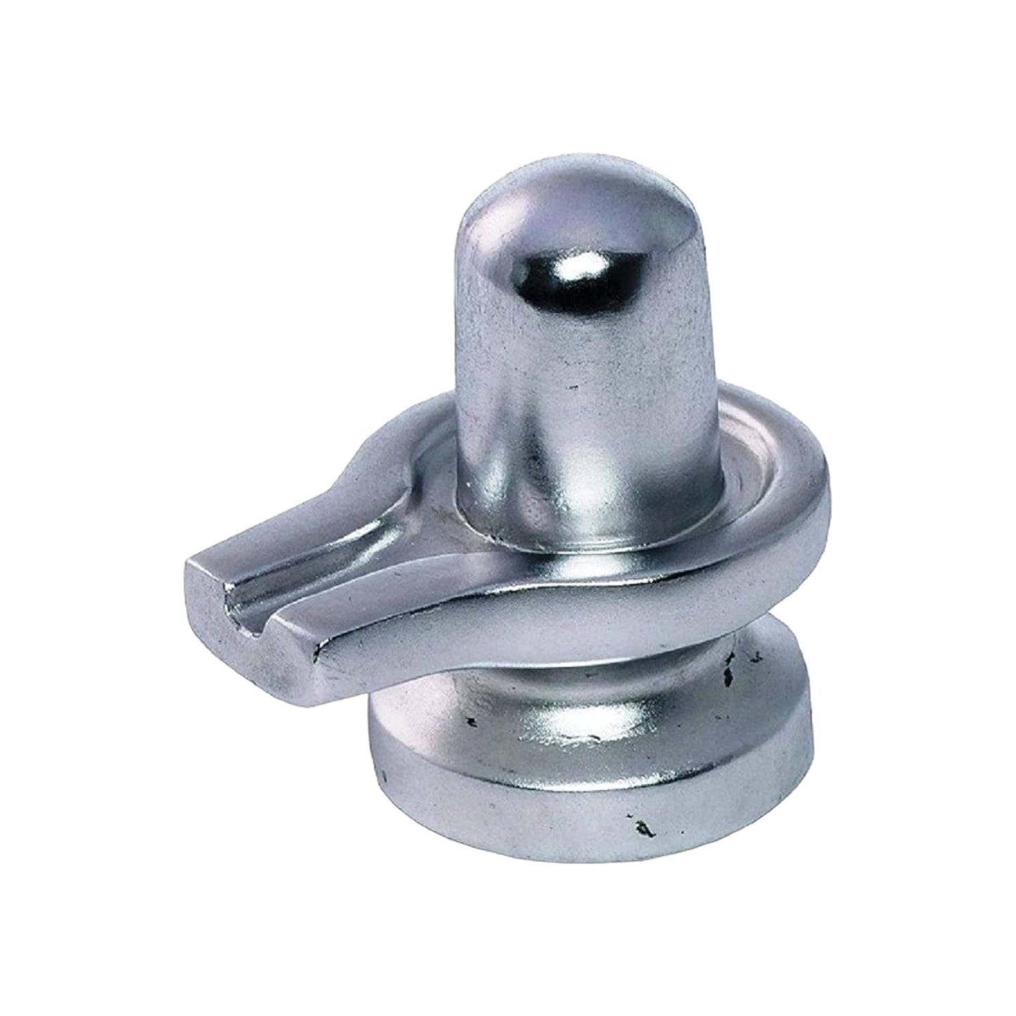 Pujahome Pure Quality Parad Shivling - 50 Grams (3 CM)