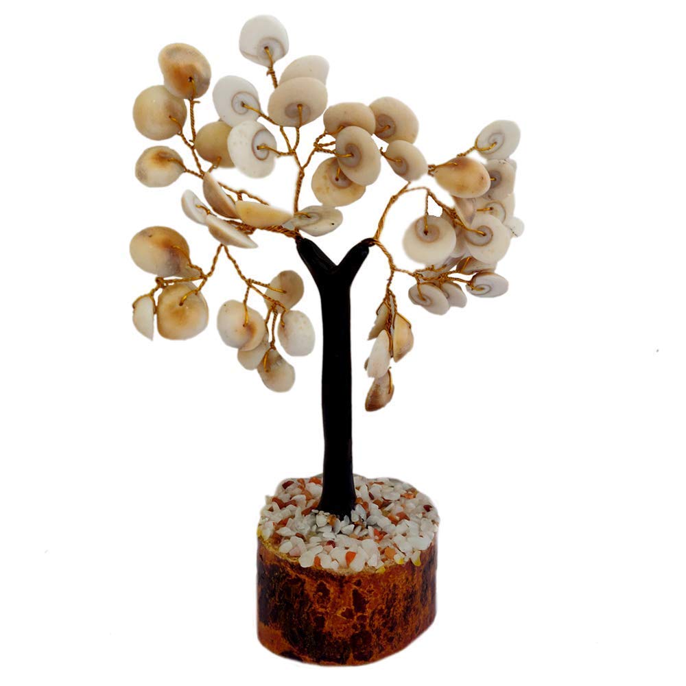 Pujahome Origianl Gomati Chakra Healing Gem Stone Tree (Gomati Chakra 54 Beads)