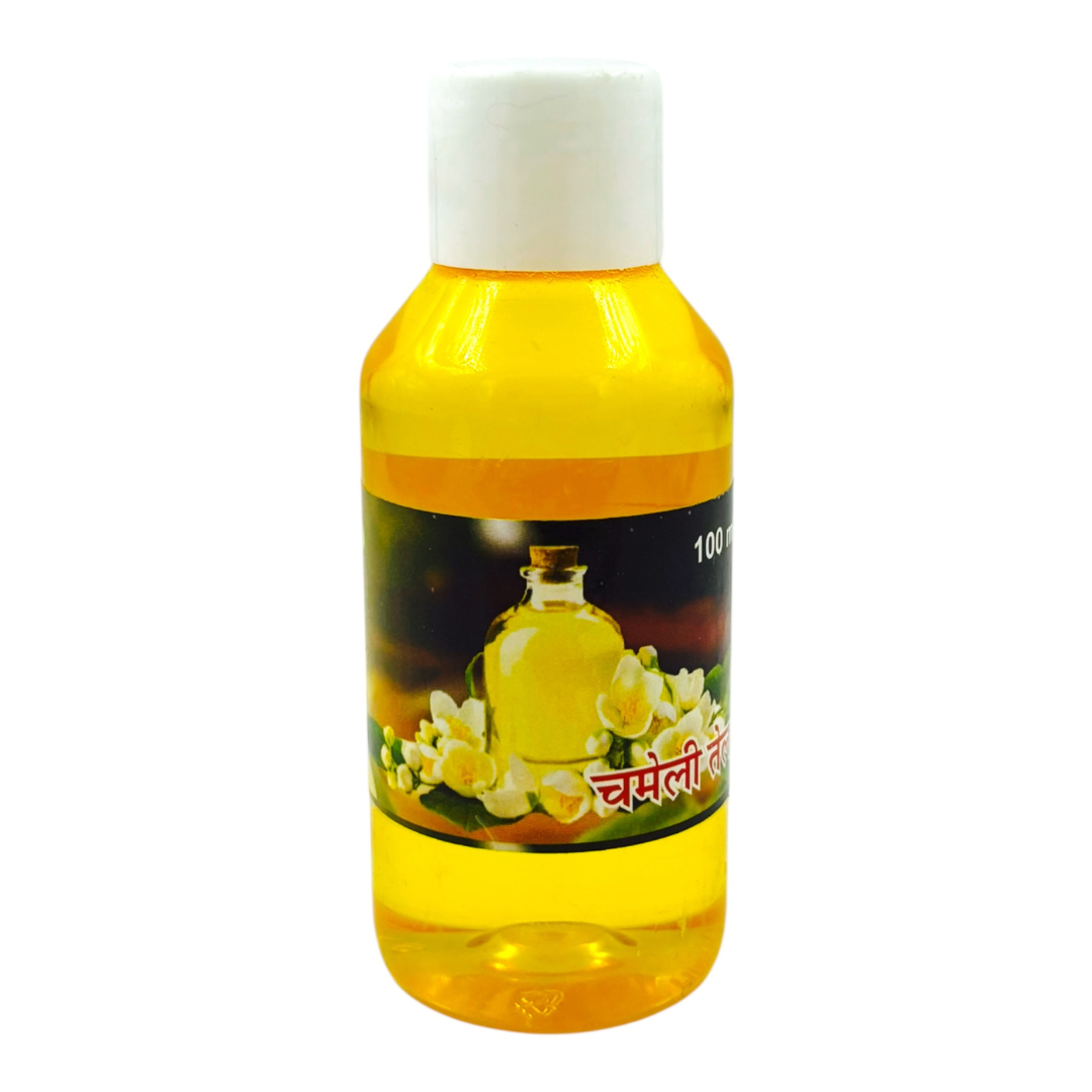 Pujhome Chameli Oil For Hanuman Puja| Jasmine Oil For All Puja 100 ml Bottle