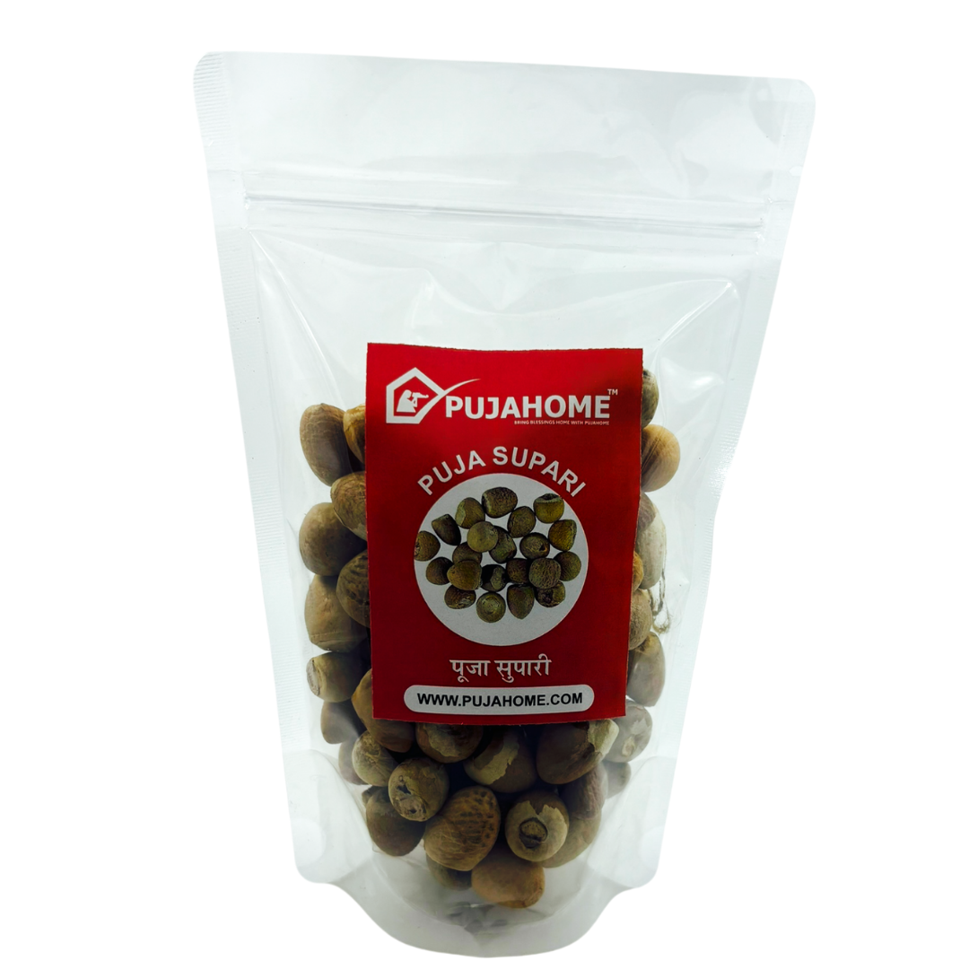 Pujahome Whole Puja Supari | Betel Nut | Satta Supari | Areca Nut (1000 Gram Pack)