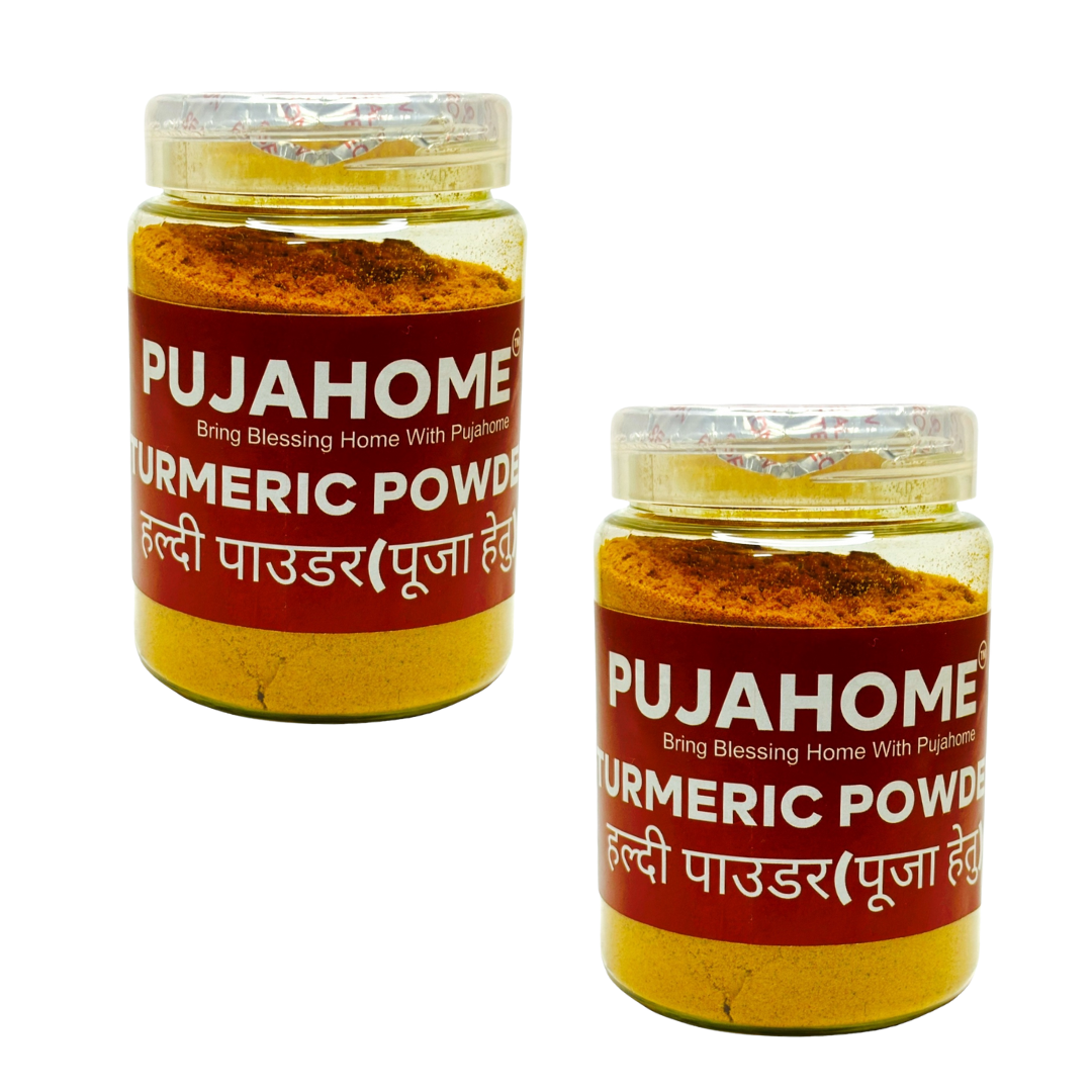 Pujahome Haldi Powder for Puja |100% Pure Haldi for All Pooja (100 Grams)
