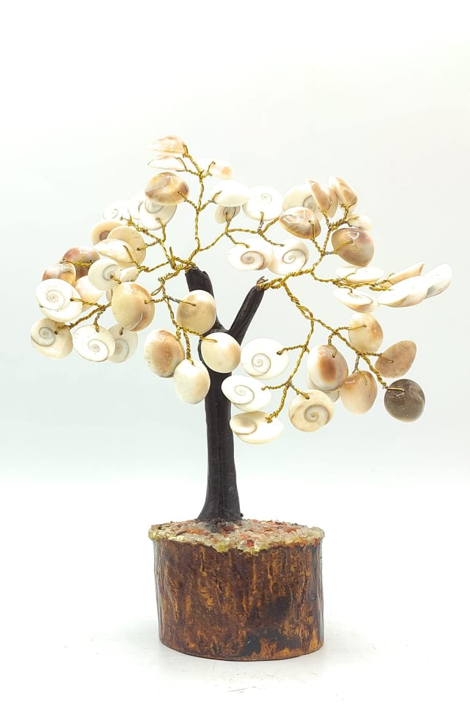 Pujahome Origianl Gomati Chakra Healing Gem Stone Tree (Gomati Chakra 54 Beads)