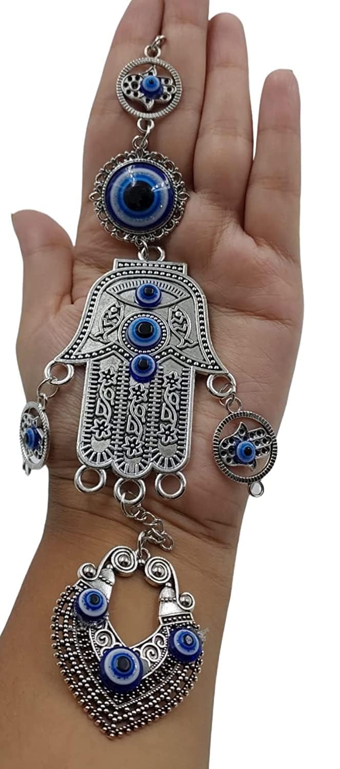 Pujahome Evil Eye Hanging for Home House Entrance Door Decoration