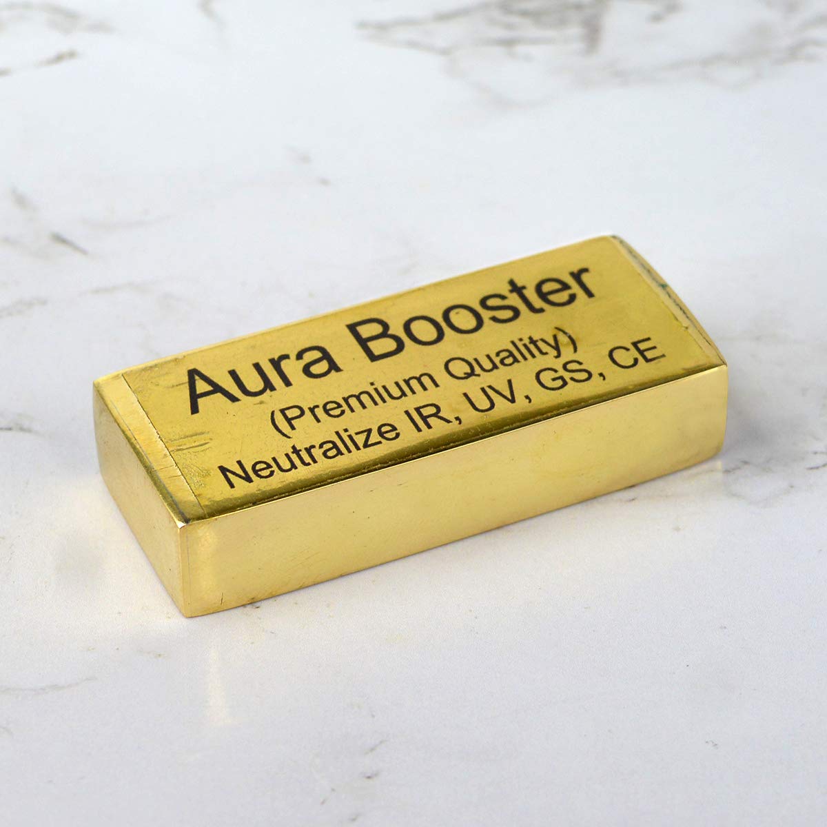 Pujahome Brass Vastu Aura Booster Neutralize IR UV GS CE for Increase Positivity Energy