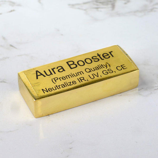 Pujahome Brass Vastu Aura Booster Neutralize IR UV GS CE for Increase Positivity Energy