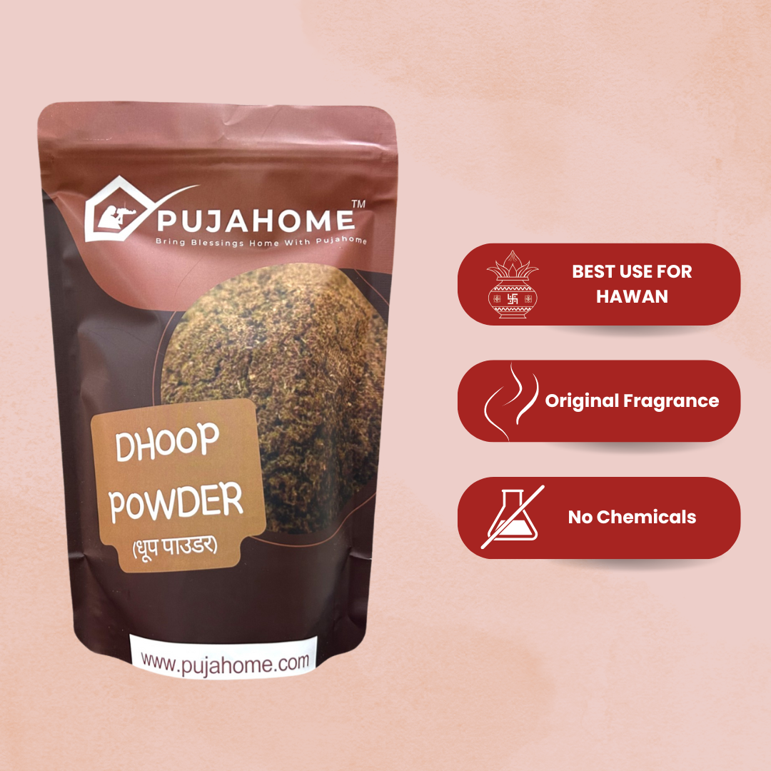 Pujahome Dhoop Powder Pack | Incense Powder for Pooja