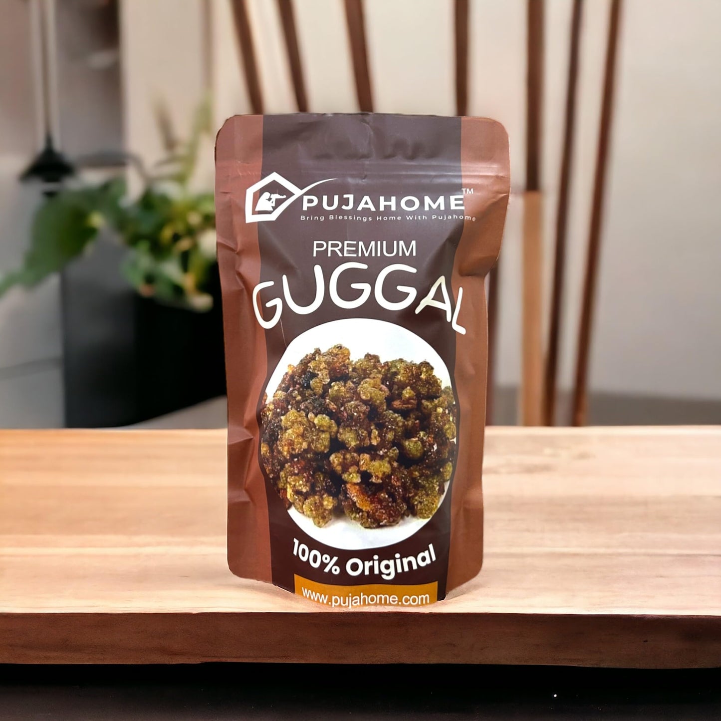 Pujahome Pure Organic Natural Afghani Guggal | Incense Natural Indian Guggal and Pooja Guggal