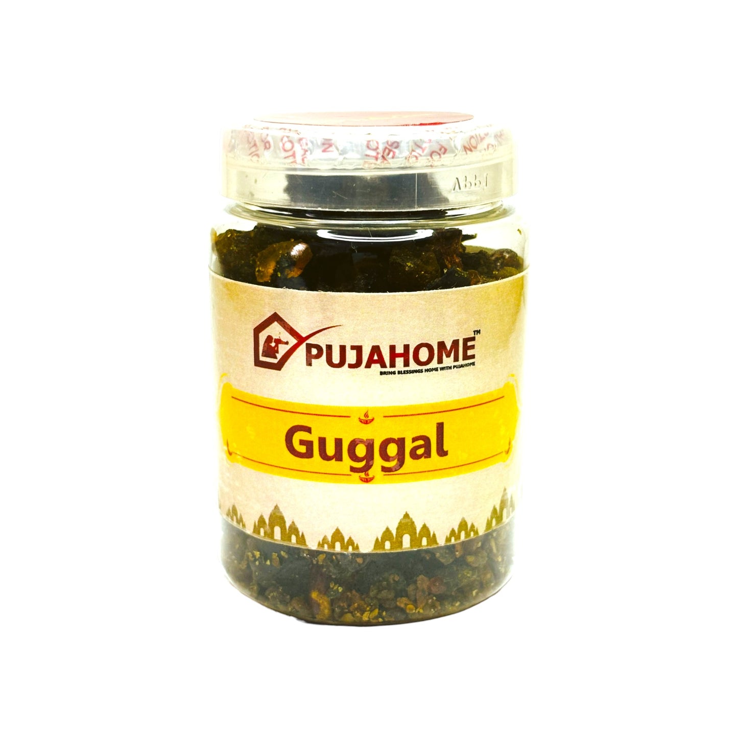 Pujahome Guggal (Pure, Natural) Commiphora Guggal (150 gram Box)