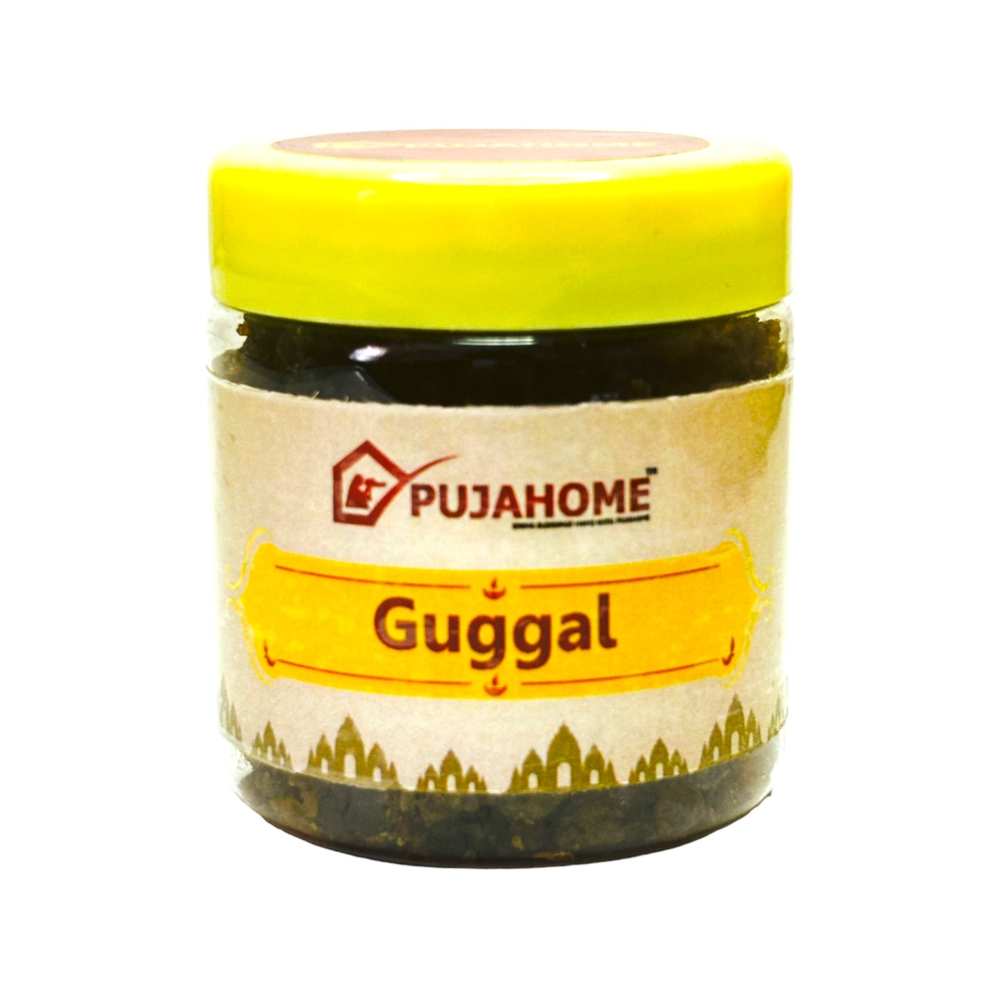 Pujahome Guggal (Pure, Natural) Commiphora Guggal (80 gram Box)