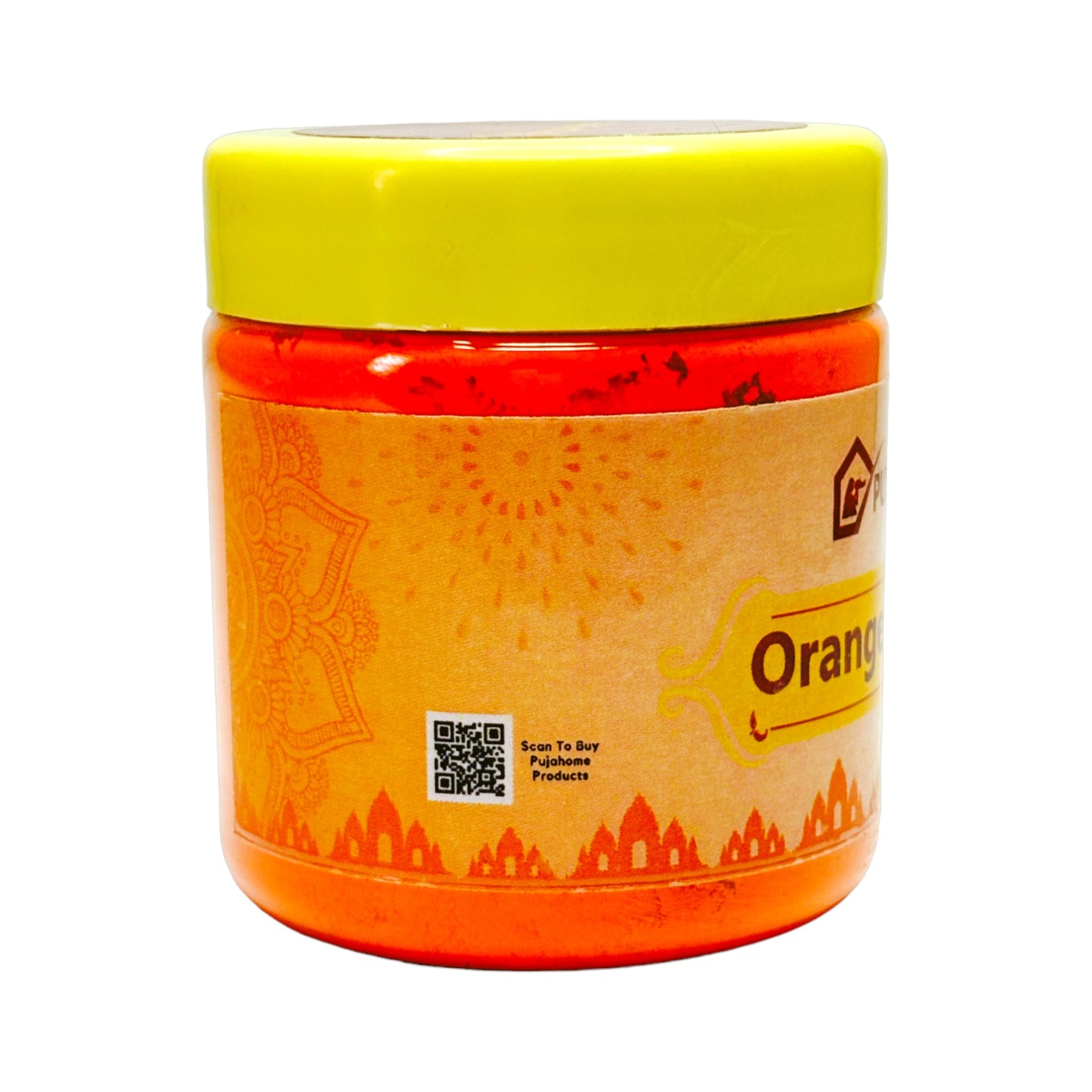Pujahome Original Premium Quality Hanuman Ji Sindoor | 100% Pure Orange Sindoor (250 grams)