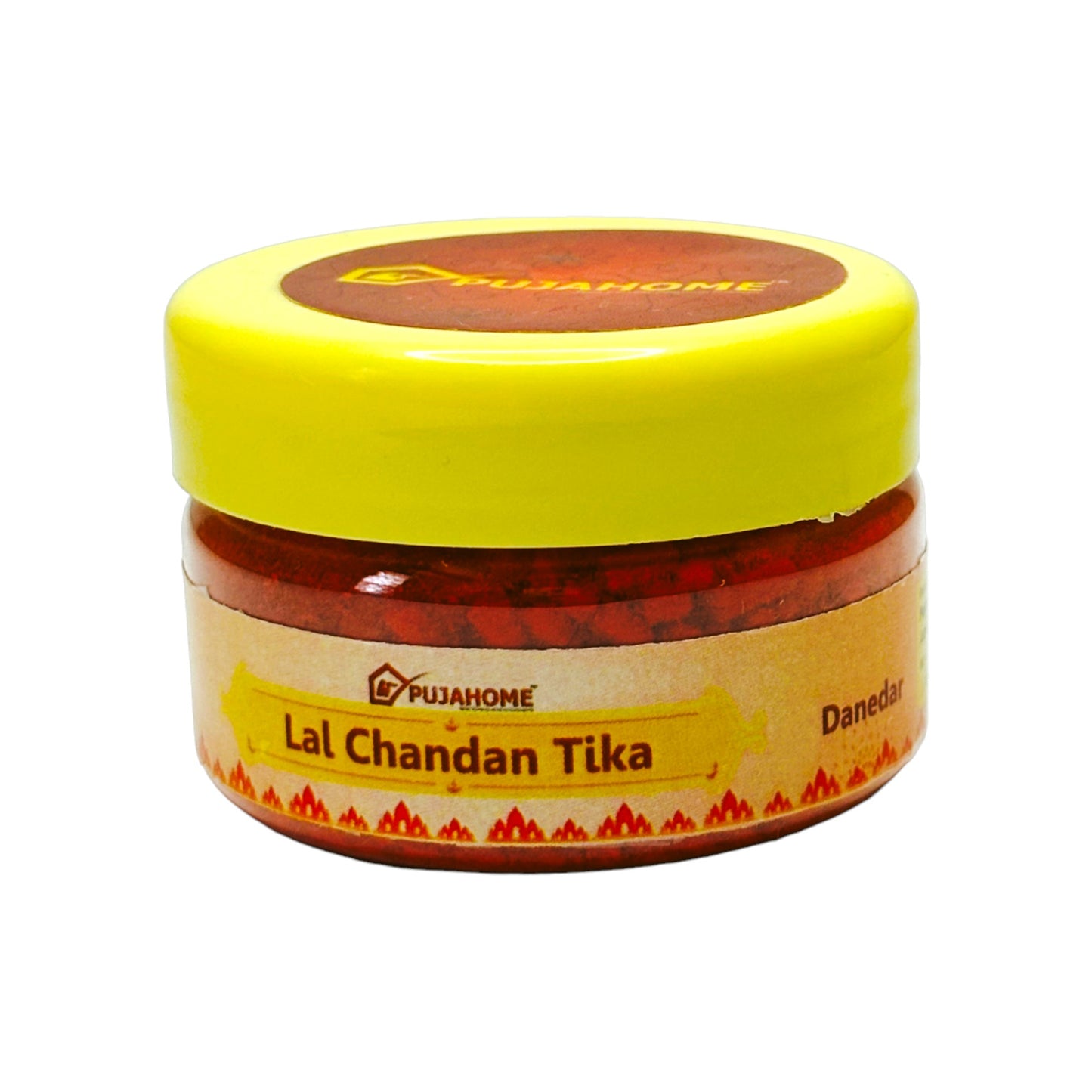 Pujahome Premium Lal Chandan Tika Danedar 50 Gram Box