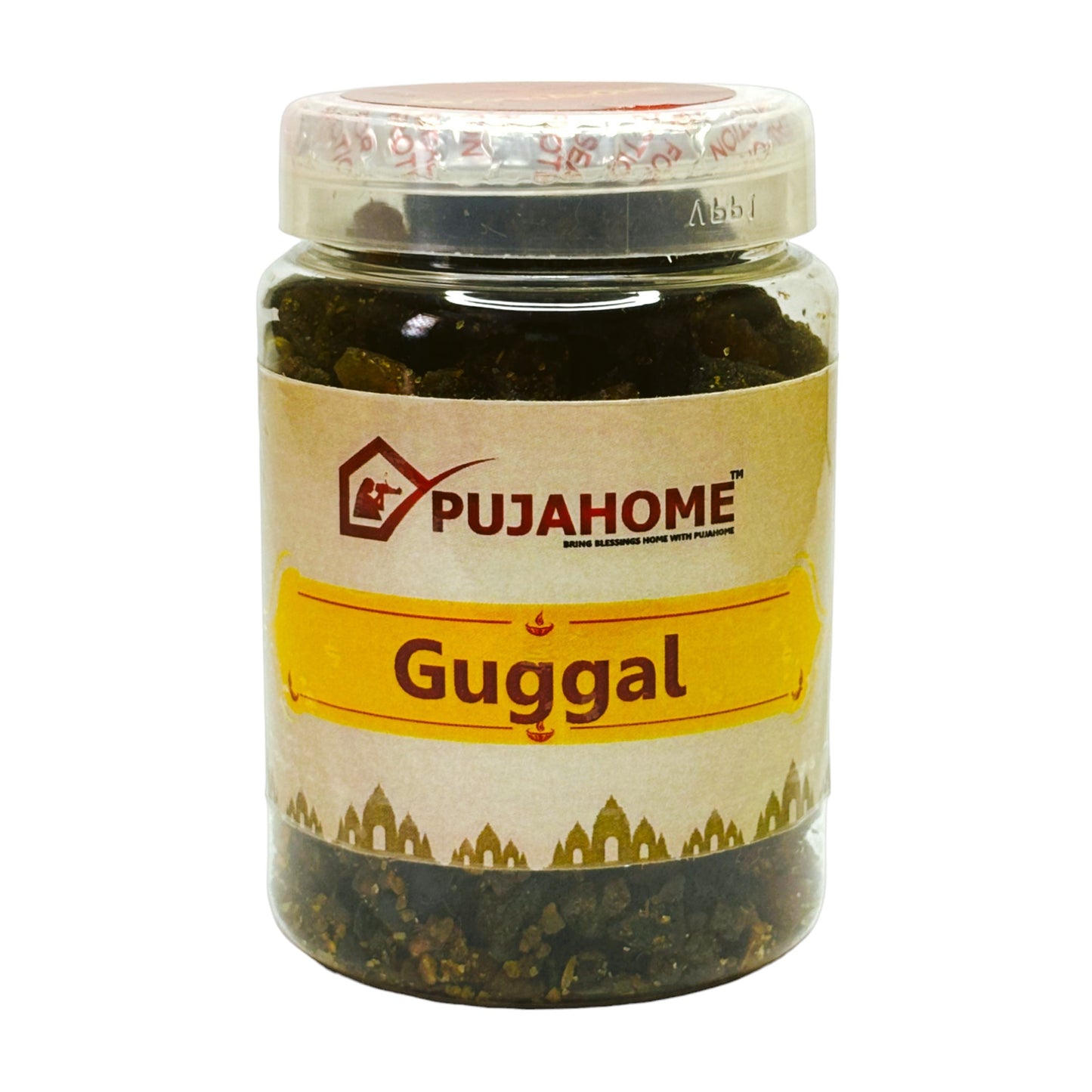 Pujahome Guggal (Pure, Natural) Commiphora Guggal (150 gram Box)