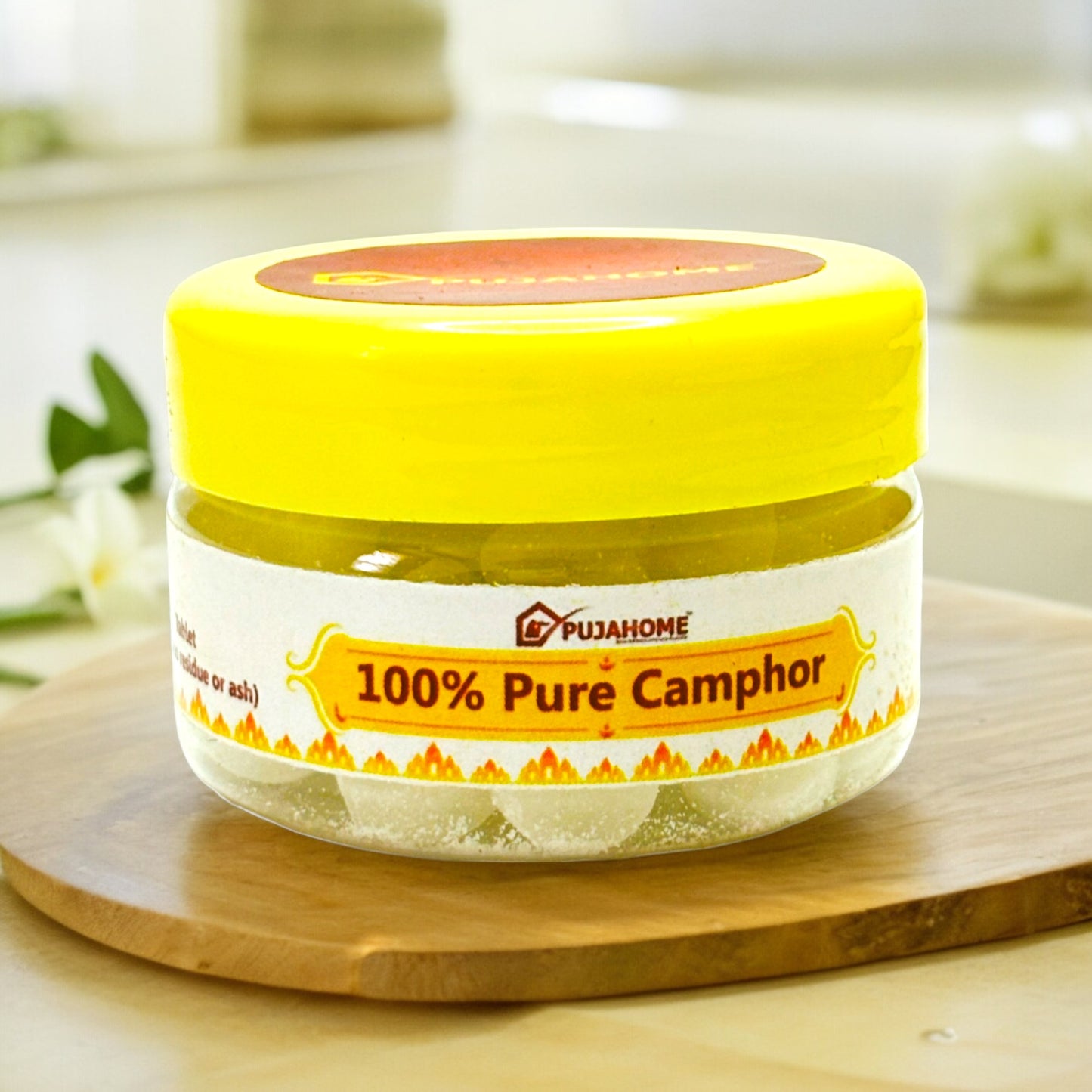 Pujahome Premium Camphor Tablets | Kapoor - Pack of 25 Gram