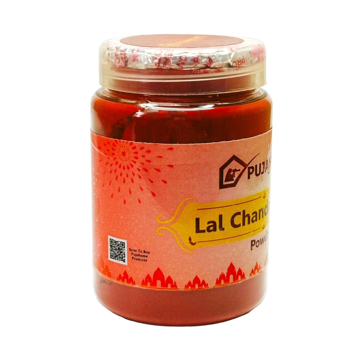 Pujahome Premium Lal Chandan Tika Powder 100 Gram Box