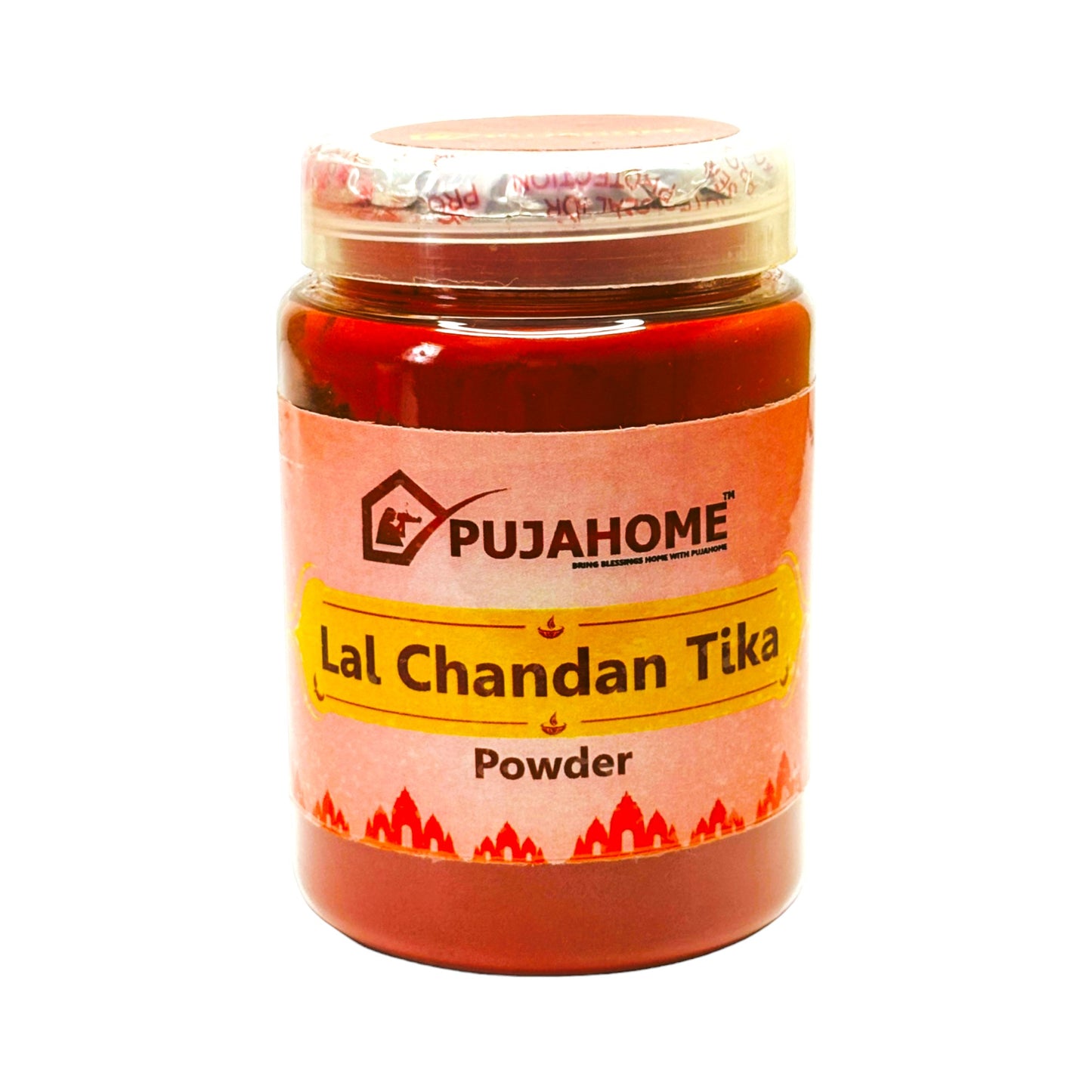 Pujahome Premium Lal Chandan Tika Powder 100 Gram Box