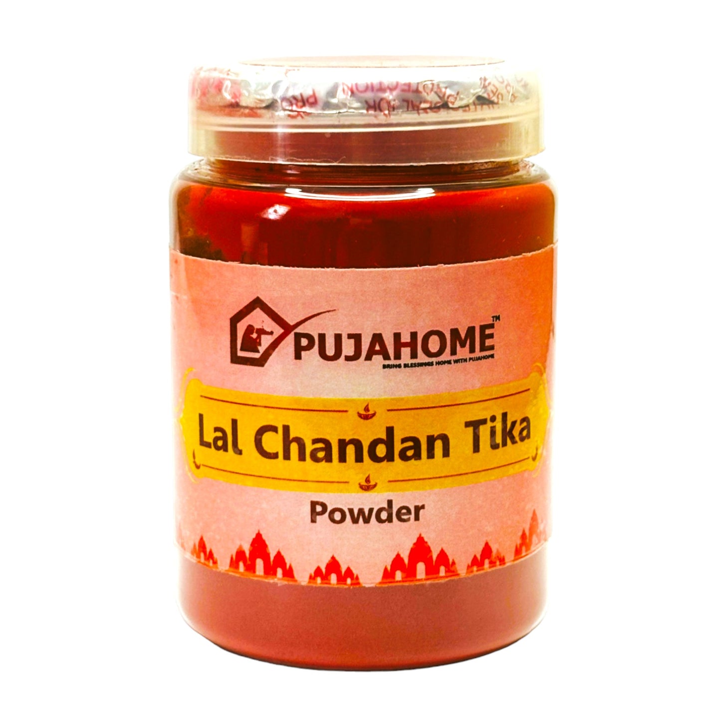 Pujahome Premium Lal Chandan Tika Powder 100 Gram Box