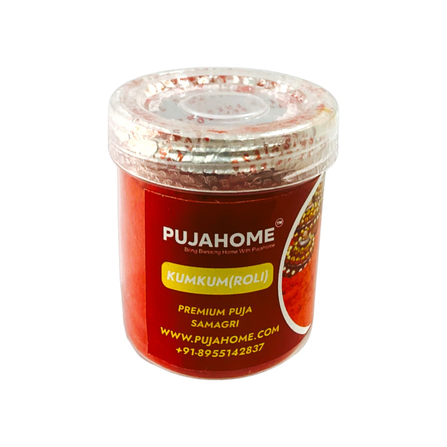 Pujahome Roli(Kumkum) Powder - 20 grams