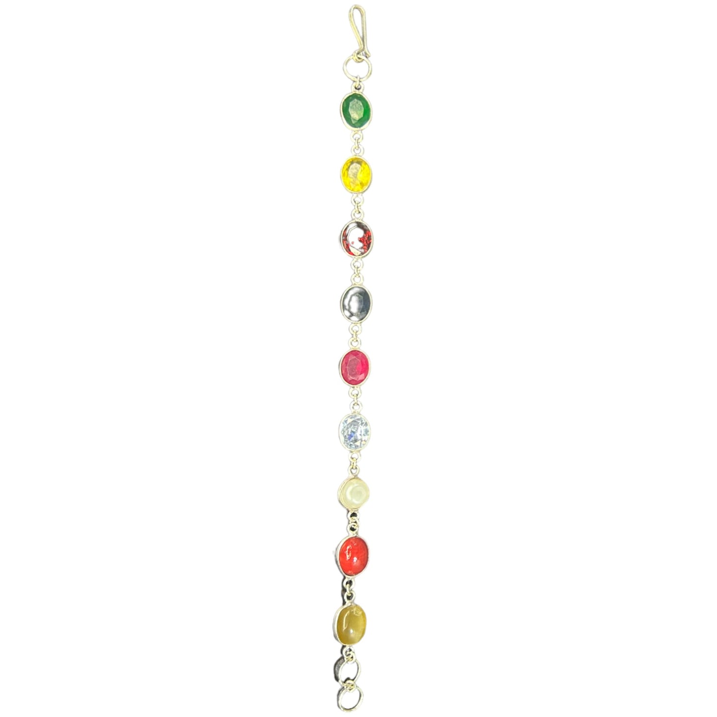 Pujahome Gemstone Bracelet For Men and Women / Navratna / Navgraha Bracelet