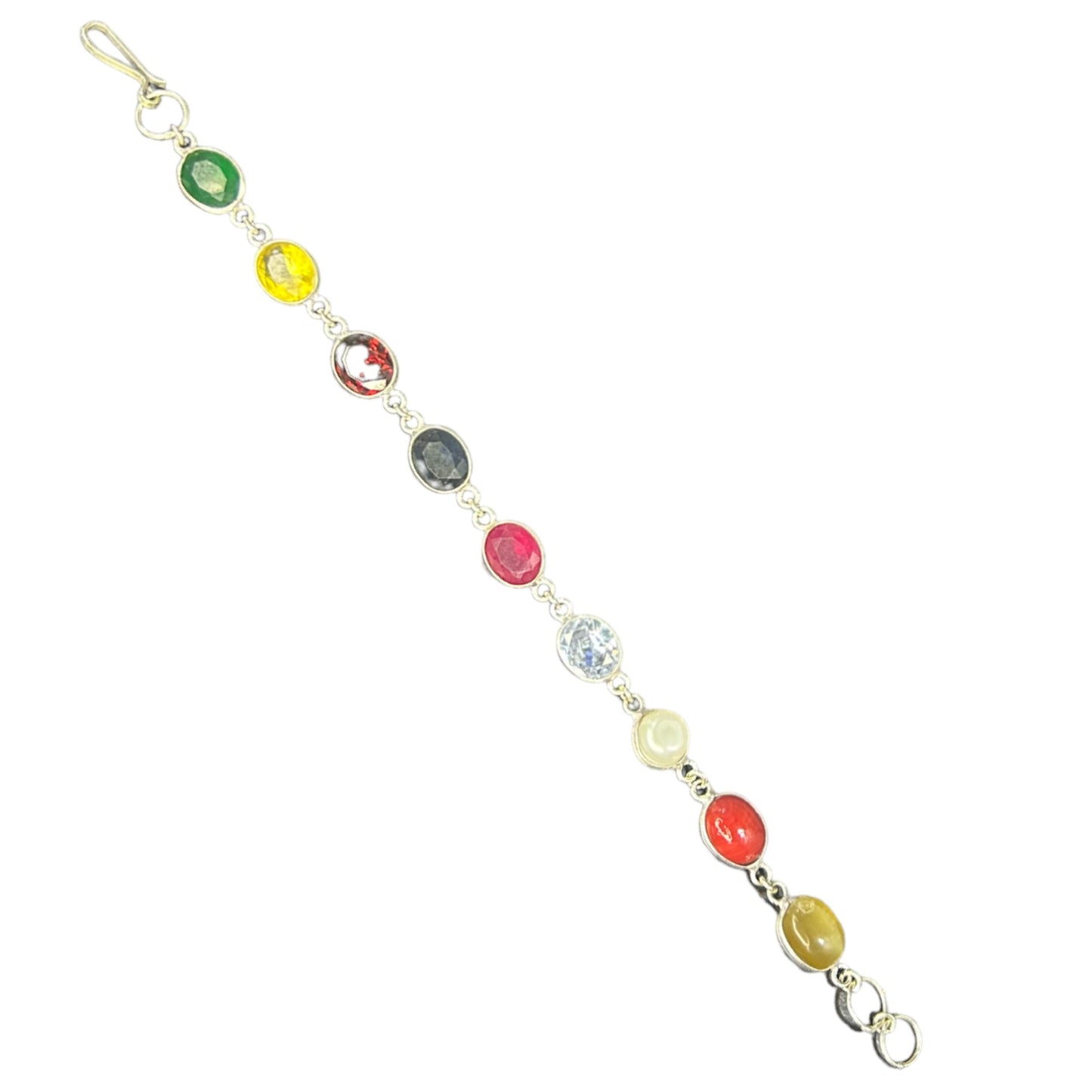 Pujahome Gemstone Bracelet For Men and Women / Navratna / Navgraha Bracelet