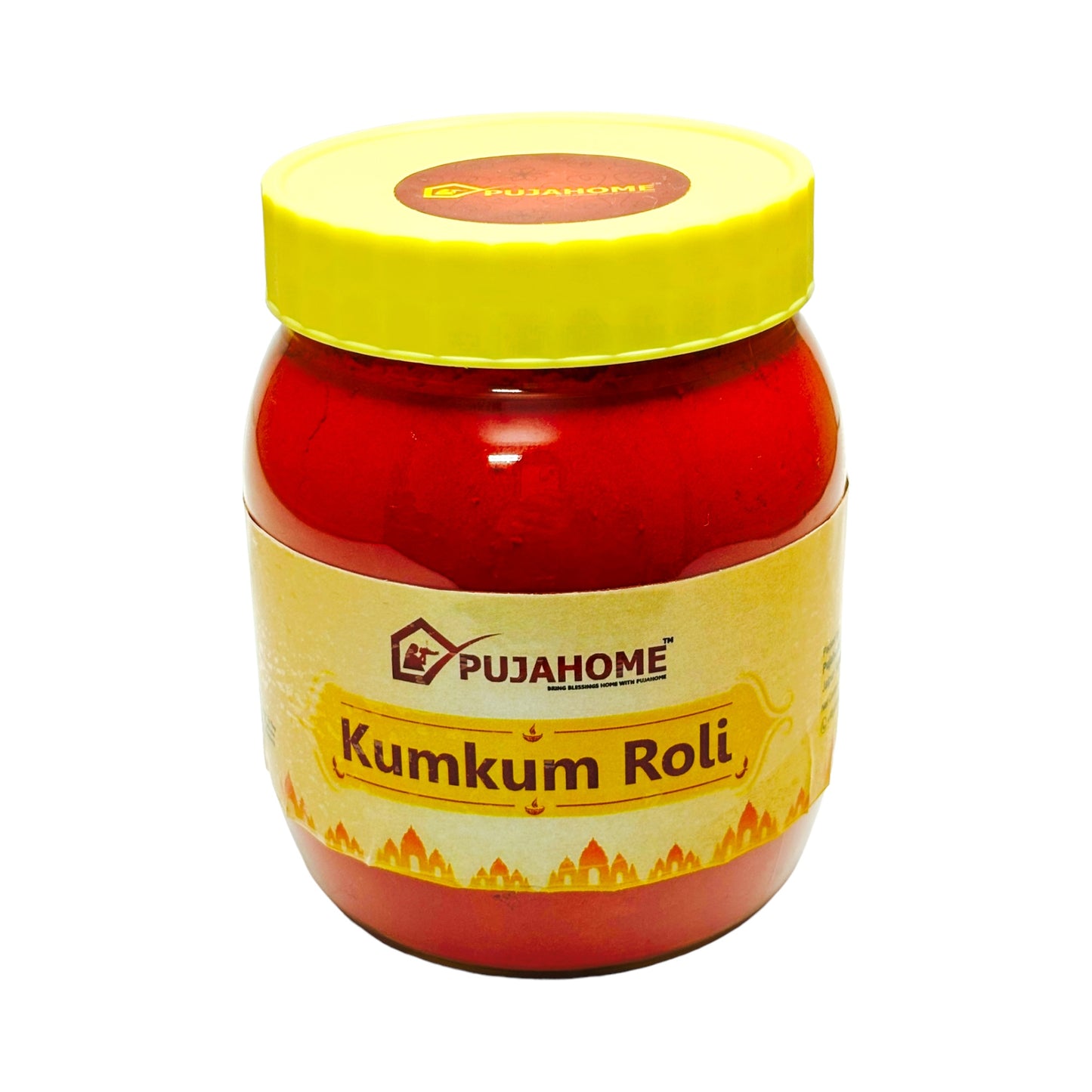 Pujahome Roli Pure Haldi Kumkum - Original Puja Roli | Natural & Pure kumkum (250g)