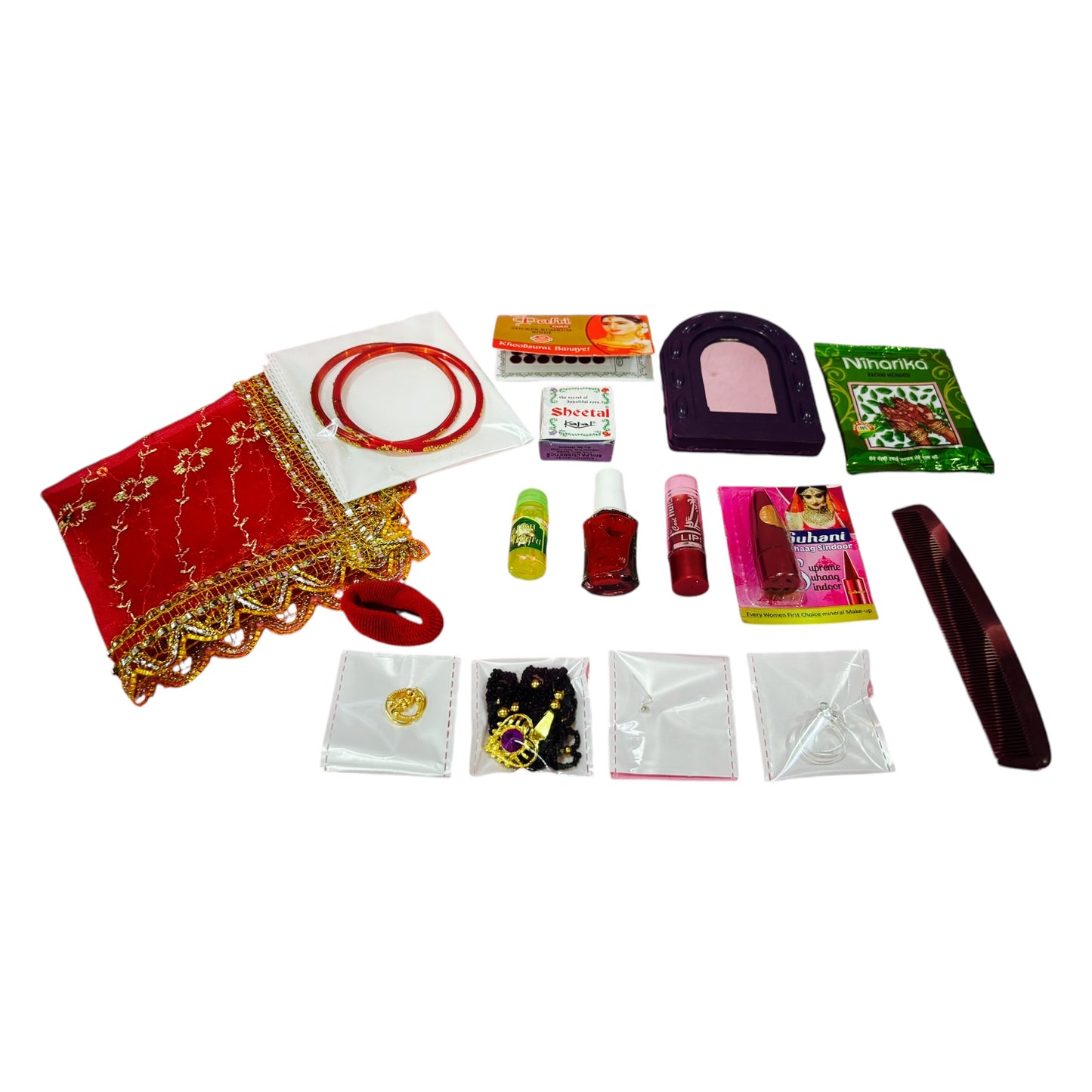 Pujahome 16 Solah Shringaar Set with Every Essential Items