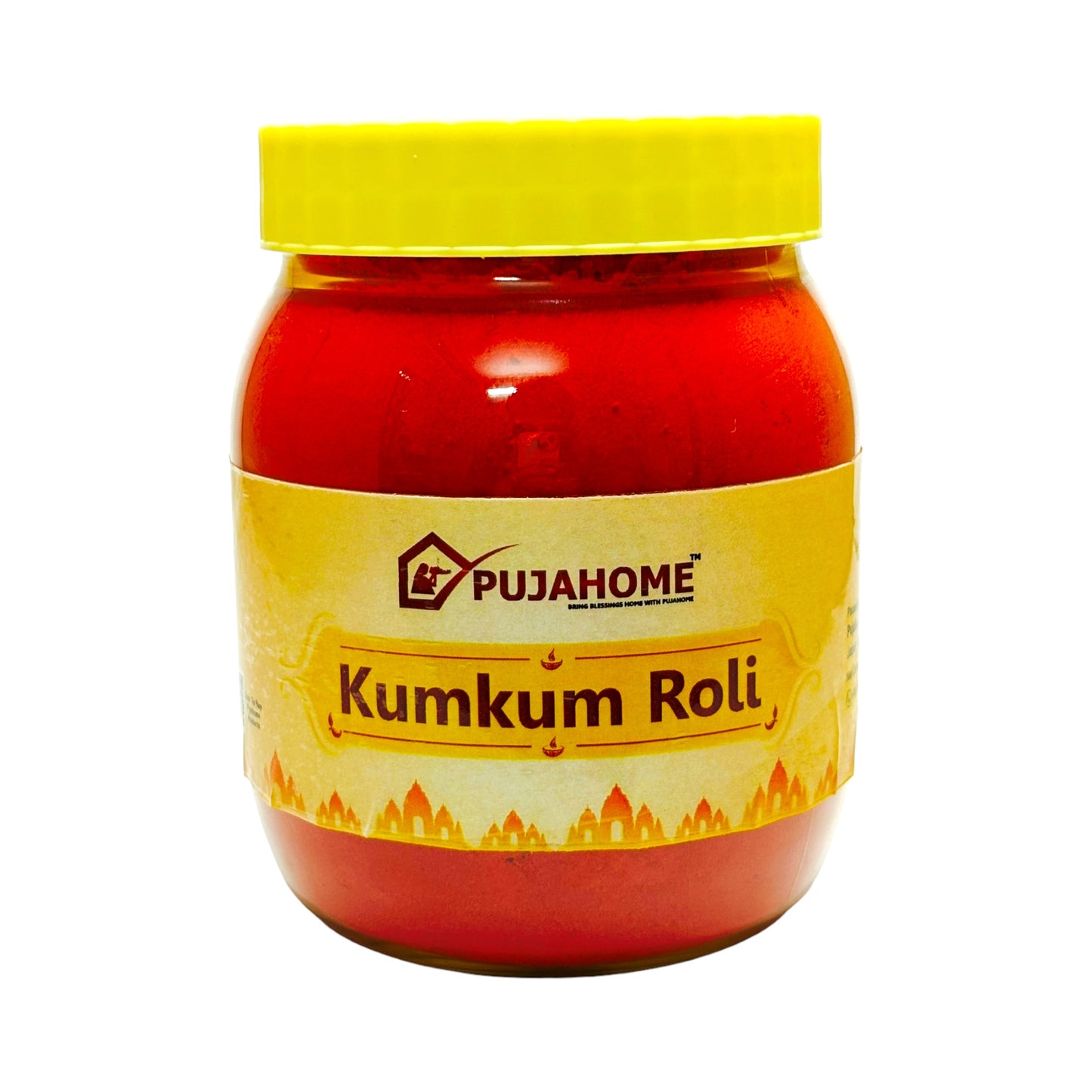 Pujahome Roli Pure Haldi Kumkum - Original Puja Roli | Natural & Pure kumkum (250g)