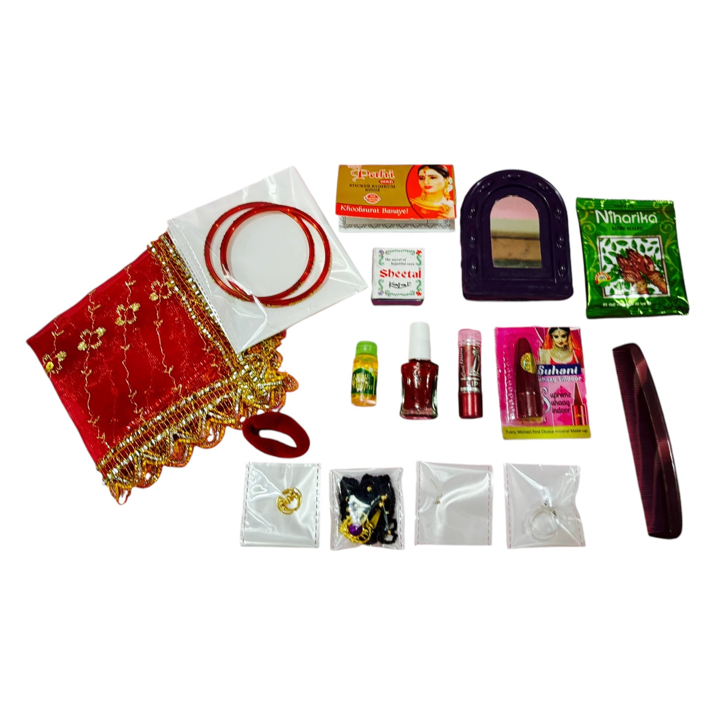 Pujahome 16 Solah Shringaar Set with Every Essential Items