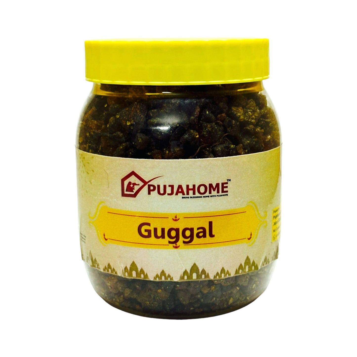 Pujahome Guggal (Pure, Natural) Commiphora Guggal (250 gram Box)