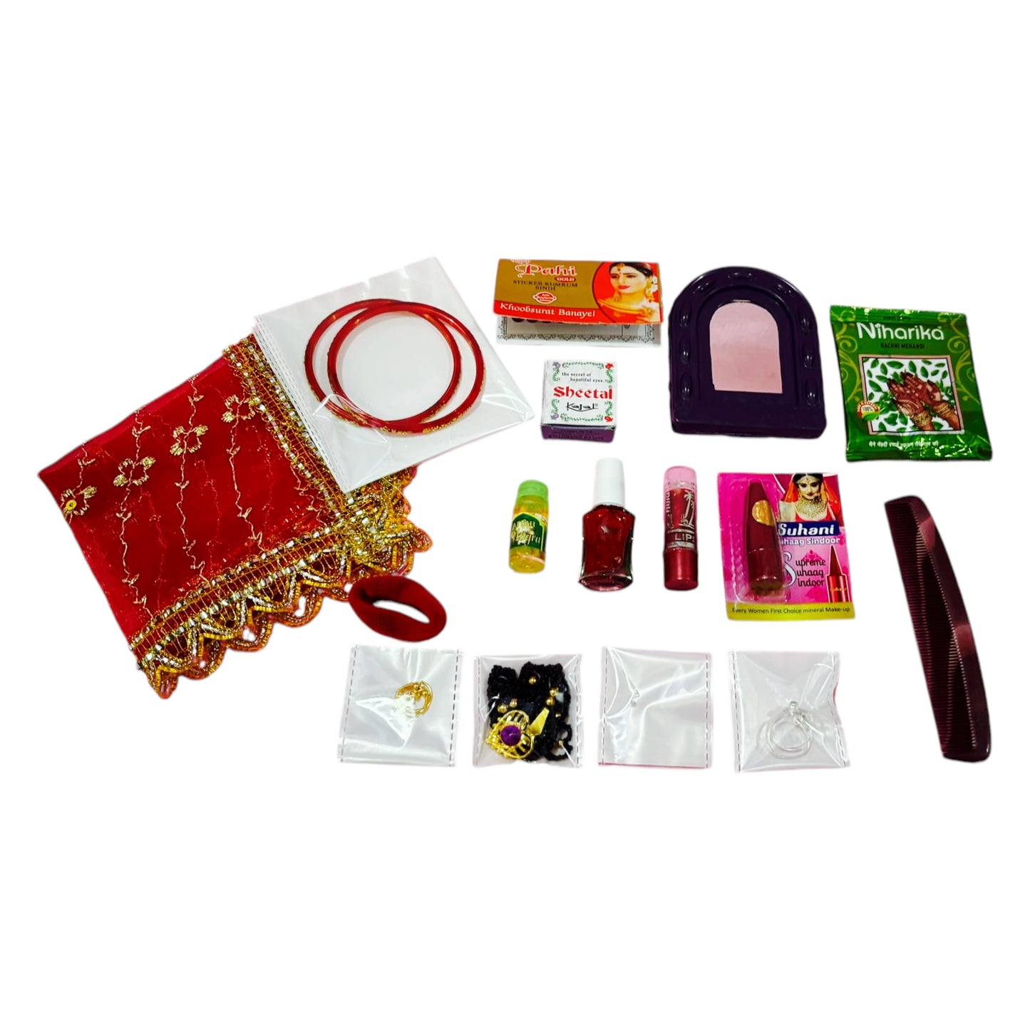 Pujahome 16 Solah Shringaar Set with Every Essential Items
