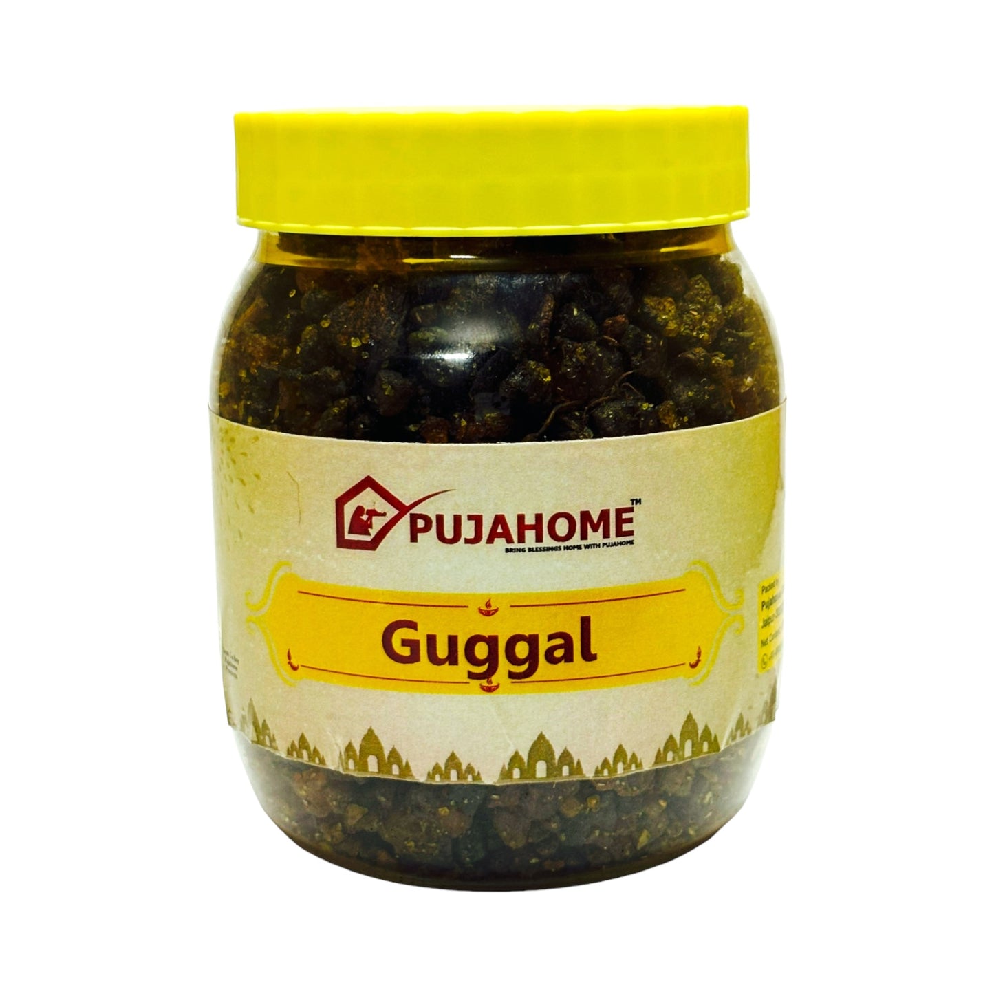 Pujahome Guggal (Pure, Natural) Commiphora Guggal (250 gram Box)