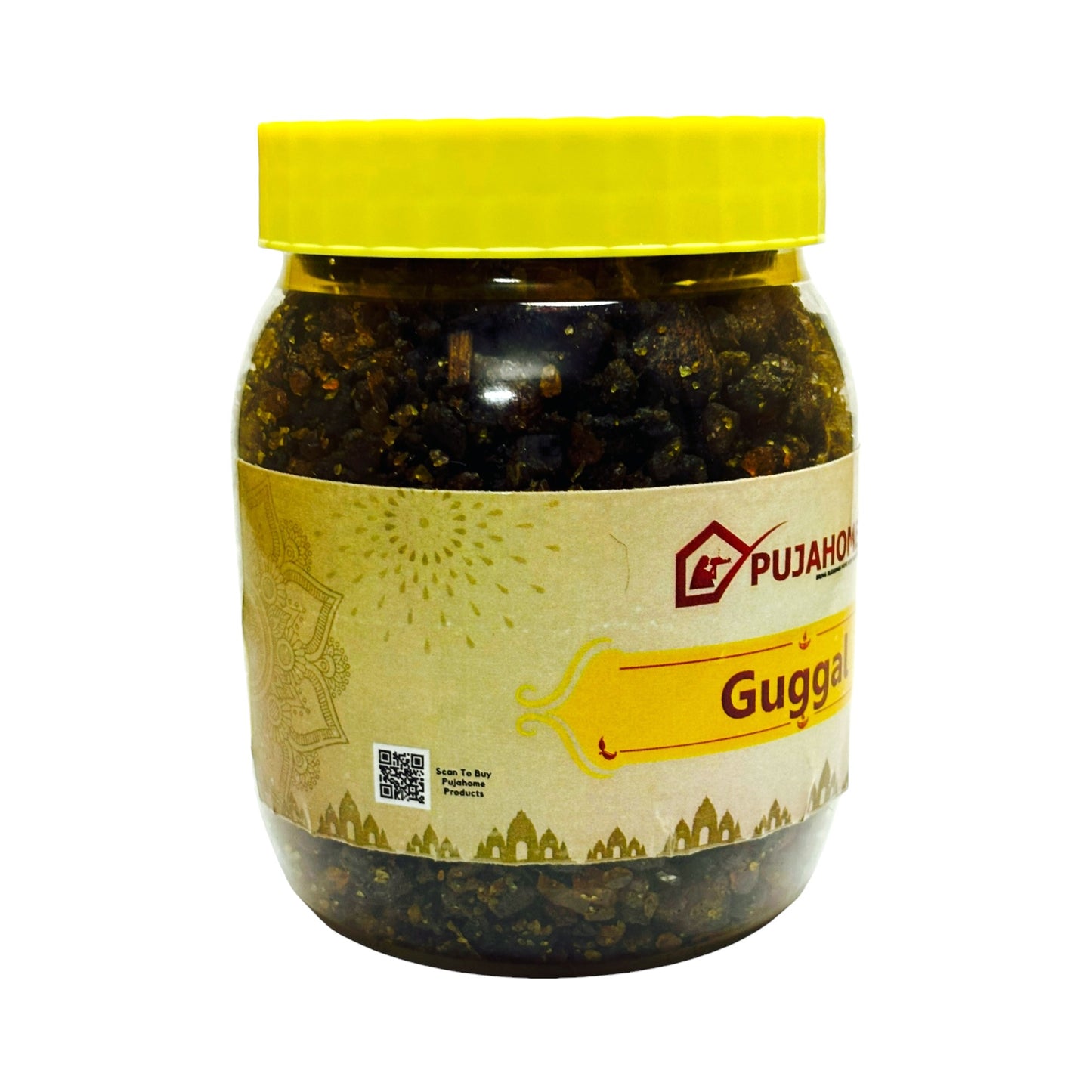 Pujahome Guggal (Pure, Natural) Commiphora Guggal (250 gram Box)