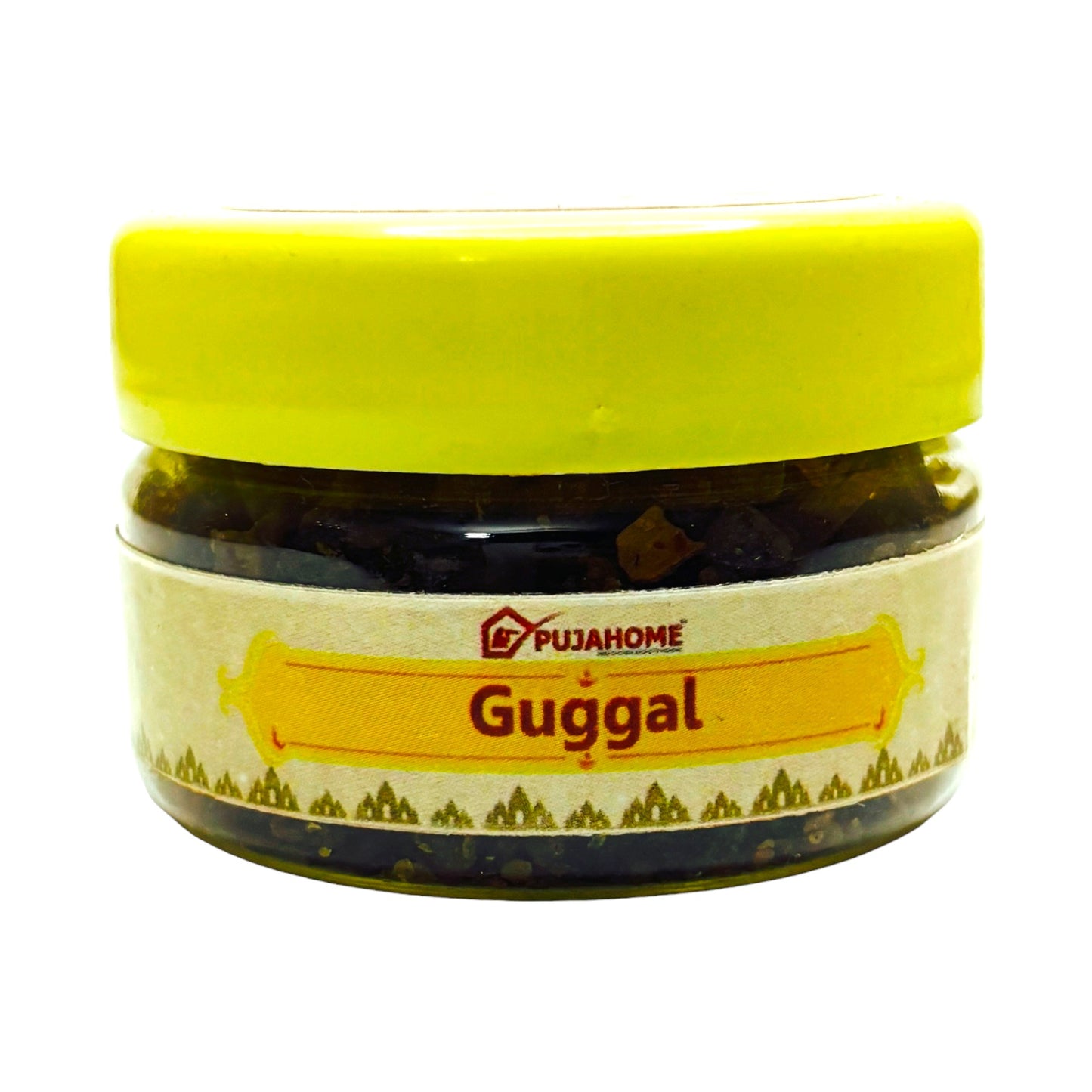 Pujahome Guggal (Pure, Natural) Commiphora Guggal (50 gram Box)