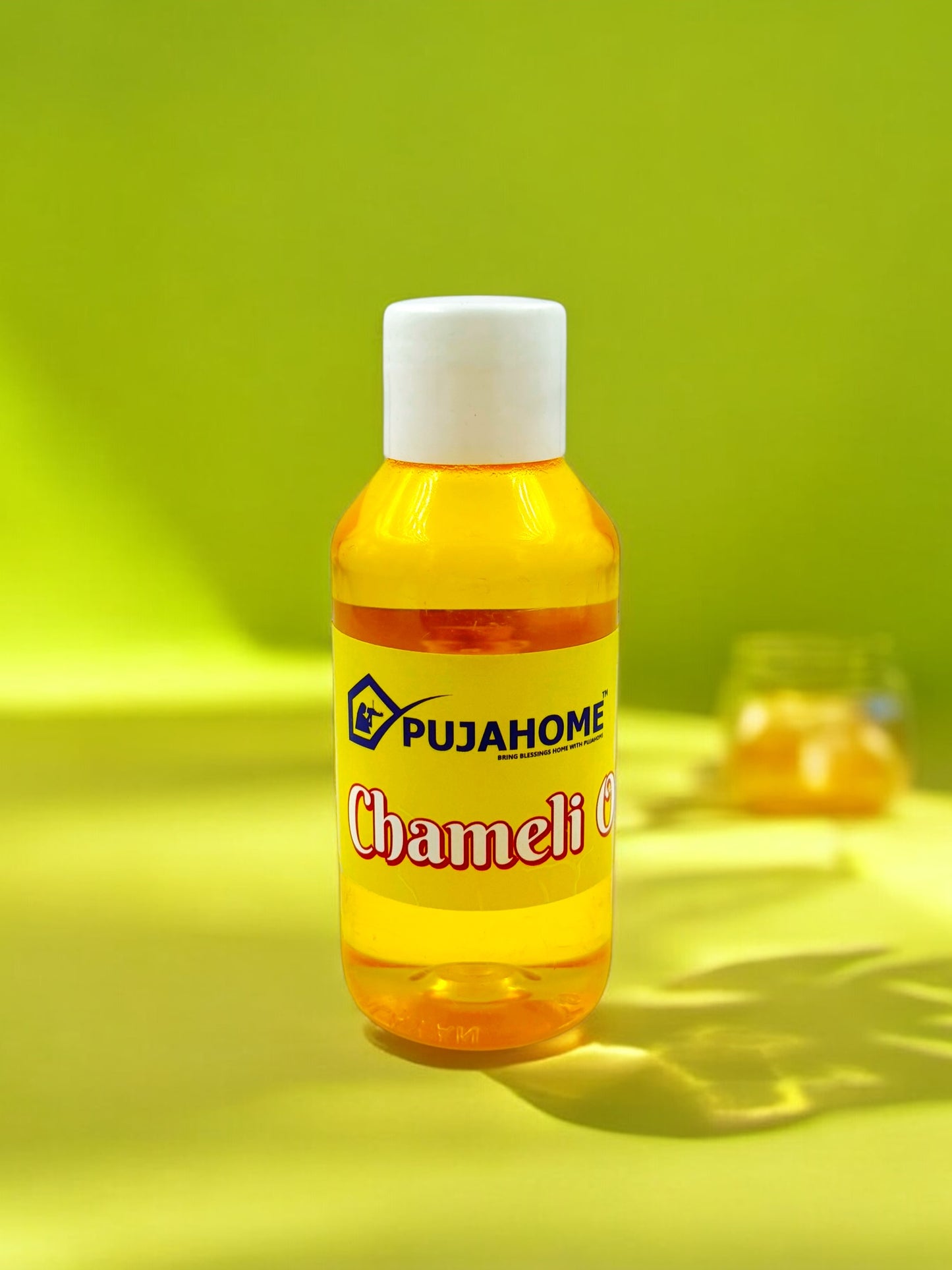 Pujhome Chameli Oil For Hanuman Puja| Jasmine Oil For All Puja 100 ml Bottle