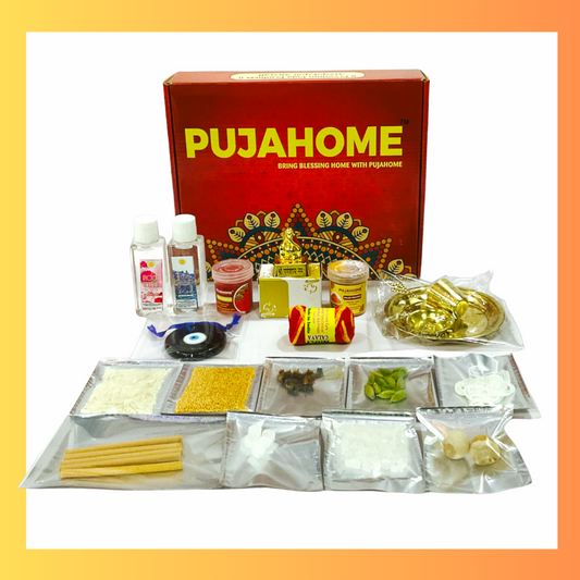 Pujahome New Vahana (Car/Vehicle) Puja Samagri Kit