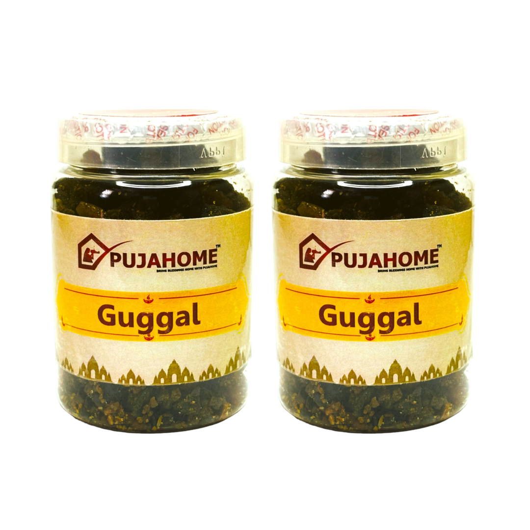 Pujahome Guggal (Pure, Natural) Commiphora Guggal (150 gram Box)