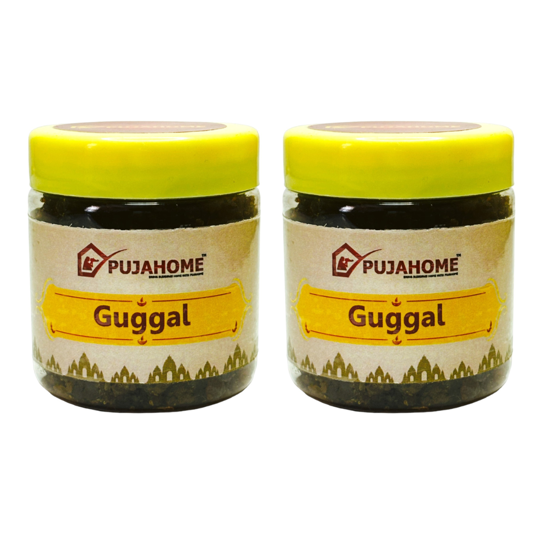Pujahome Guggal (Pure, Natural) Commiphora Guggal (80 gram Box)