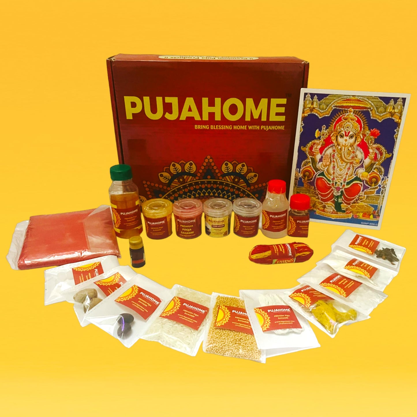 Pujahome Greh Pravesh Puja Samari Kit