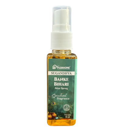 Pujahome Banke Bihari Spray 50ml | Perfume Spray for Pooja Purpose(Pack of 2)