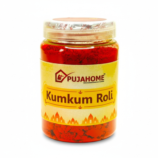 Pujahome Pure Haldi Kumkum Powder | Natural & Pure kumkum (100g)