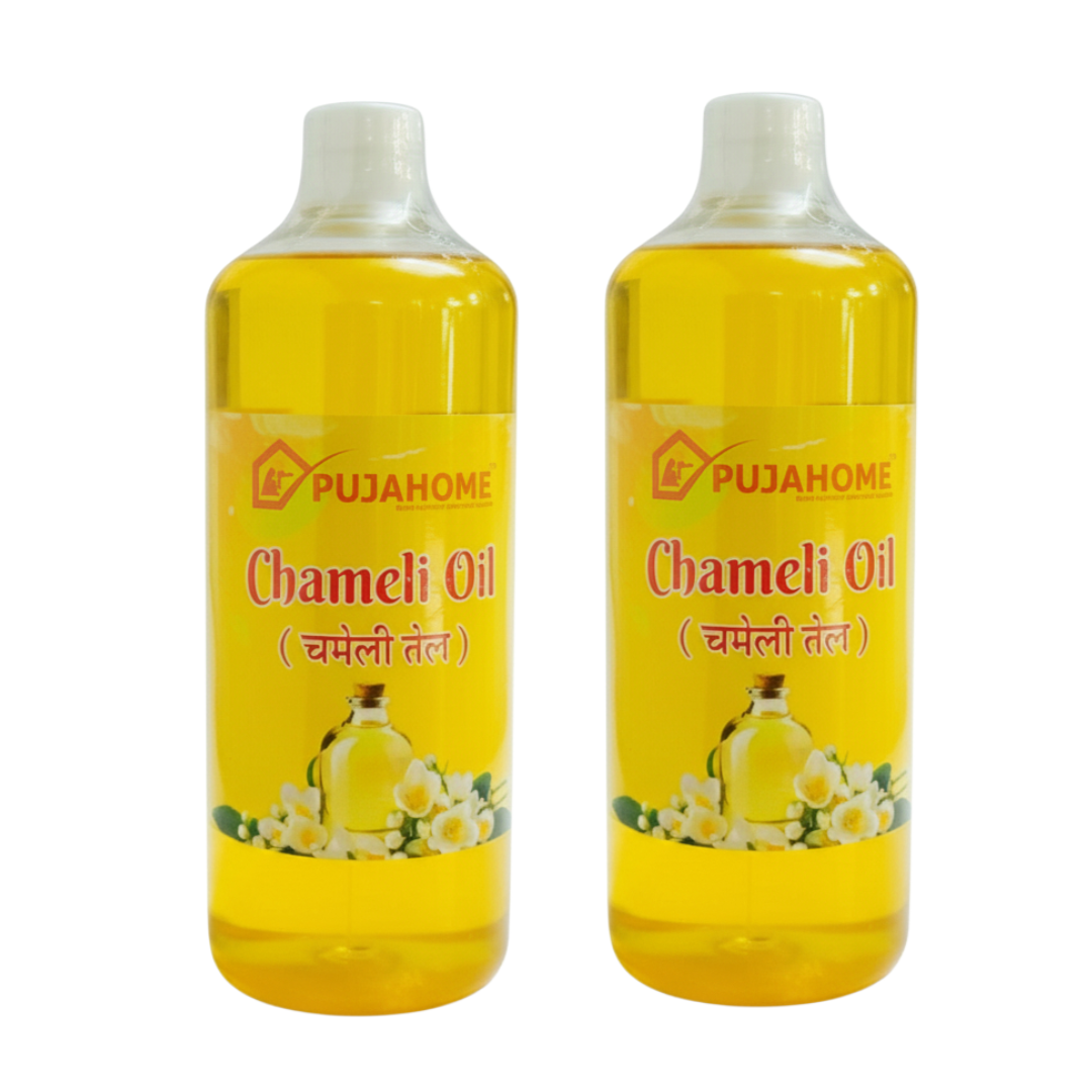 पूजा के लिए पूजहोम चमेली तेल ५०० मिली बोतल