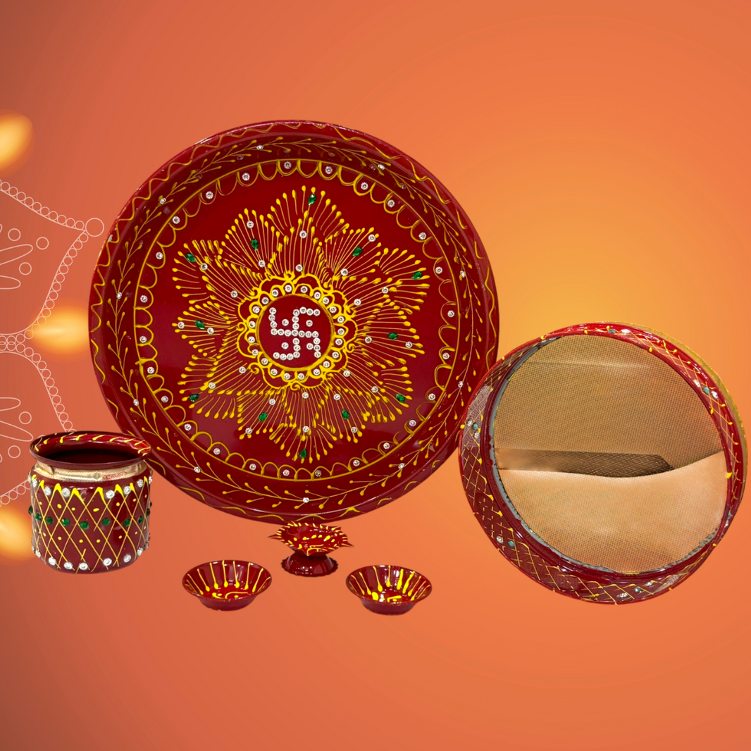 Buy Brass Puja Thali Sets Online - Traditional & Modern Pooja Thali ...