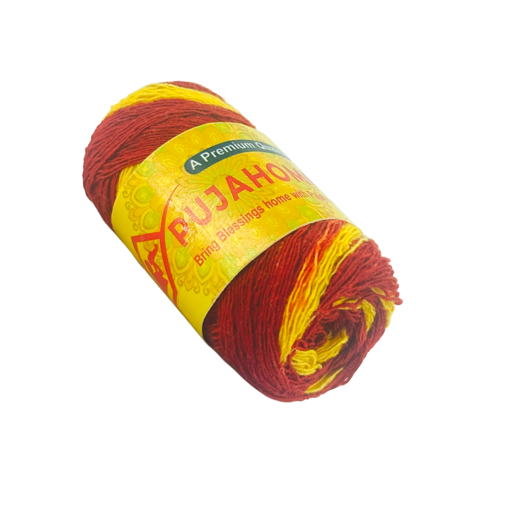 Pujahome Kalawa Raksha Sutra Moli Dhaga 100% Cotton - 10 Gram