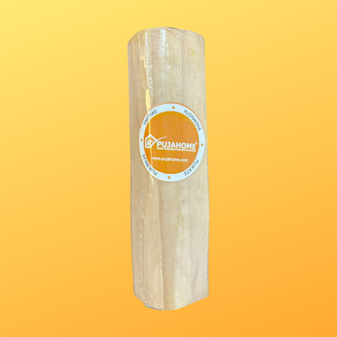 Pujahome White Chandan Sticks | Sandalwood Sticks Scented (40-60 Grams)