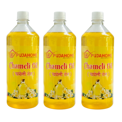 पूजा के लिए पूजहोम चमेली तेल 30 मिली बोतल (6 का पैक)