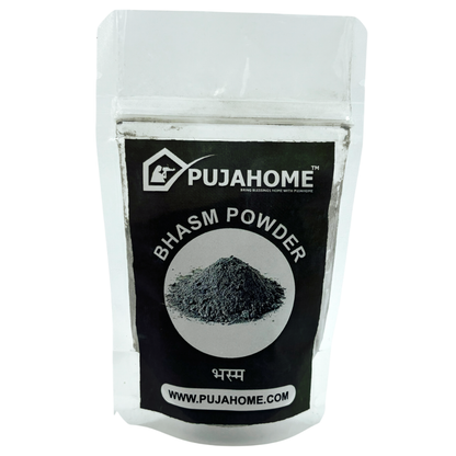 Pujahome Vibhuti Bhasm Powder, Holy ash, Thiruneeru, Shiva Viboothi